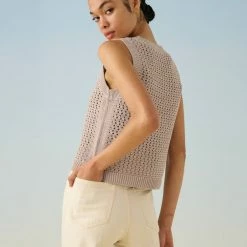Hot Sale ๐ White + Warren Best-Sellers Cotton Mesh Tank ๐ 8 White + Warren Best-Sellers Cotton Mesh Tank
