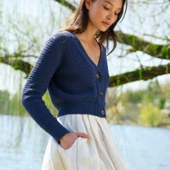 Cheapest 😉 White + Warren ☀️ Summer Staples Cotton Cropped Mesh Cardigan 💯 10 White + Warren Summer Staples Cotton Cropped Mesh Cardigan