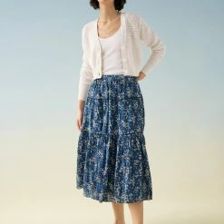 Top 10 😉 White + Warren Cotton Cropped Mesh Cardigan ✨ 12 White + Warren Cotton Cropped Mesh Cardigan