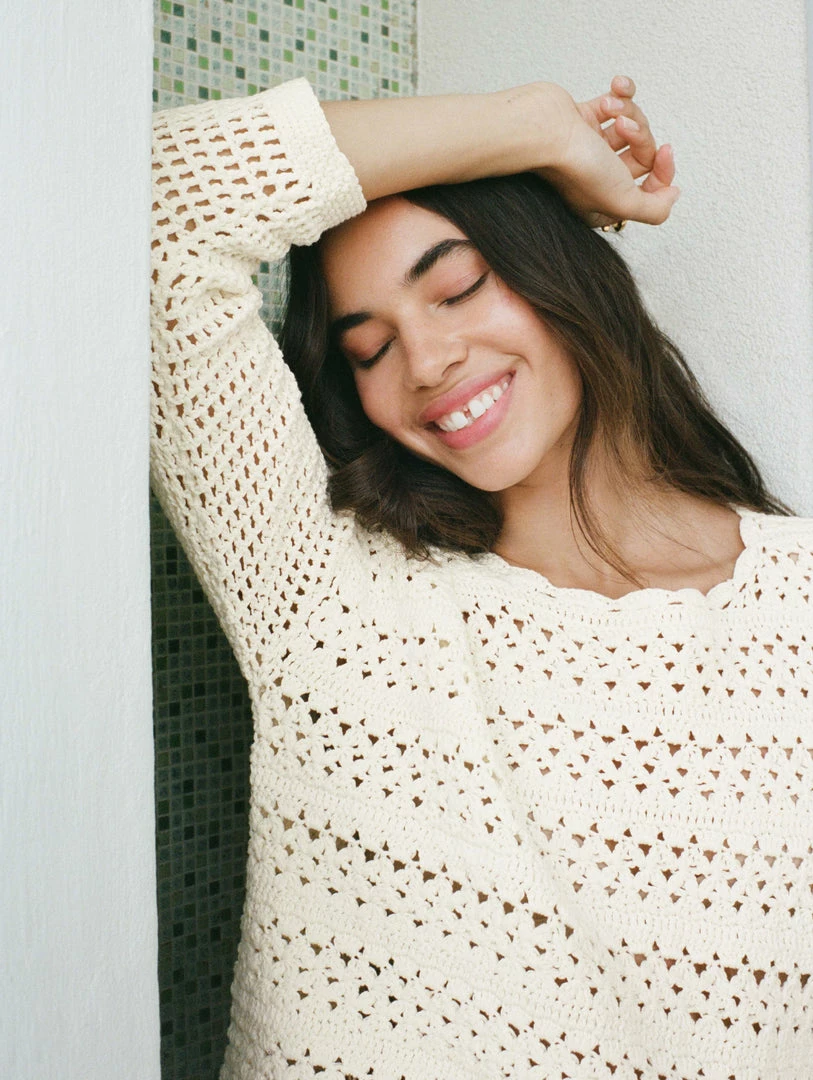 Cheap ๐ White + Warren Cotton Hand Crochet Top Best-Sellers ๐ 4 White + Warren Cotton Hand Crochet Top Best-Sellers