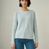 White + Warren Cotton Silk Ribbed Crewneck Best-Sellers