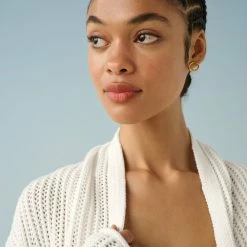 Top 10 ๐ White + Warren Cotton Mesh Open Cardigan ๐ Summer Staples ๐คฉ 6 White + Warren Cotton Mesh Open Cardigan Summer Staples