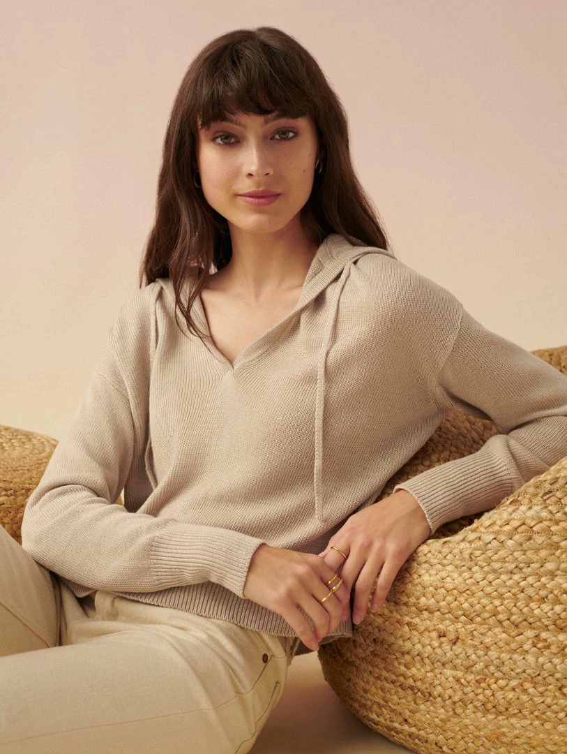 Hot Sale ๐ White + Warren Linen Hoodie ๐ 1 White + Warren Linen Hoodie