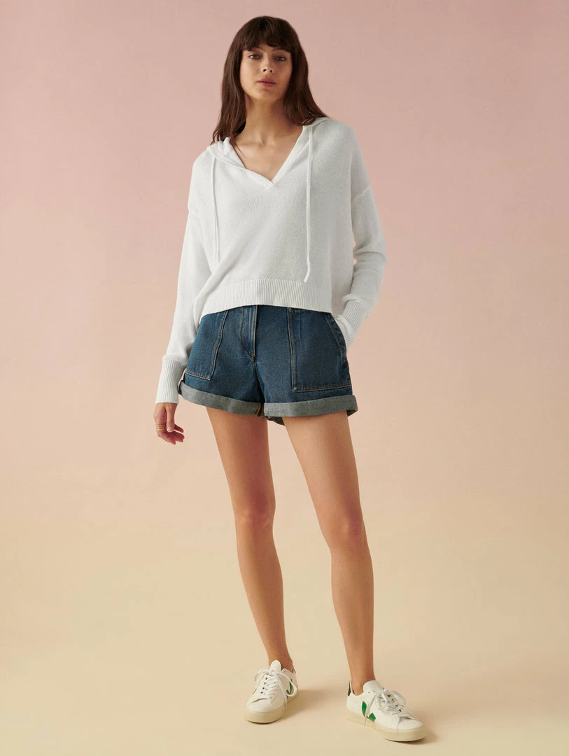 Best deal ✨ White + Warren Linen Hoodie 😍 2 White + Warren Linen Hoodie