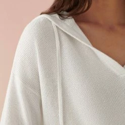 Best deal ✨ White + Warren Linen Hoodie 😍 6 White + Warren Linen Hoodie