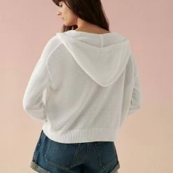 Best deal ✨ White + Warren Linen Hoodie 😍 7 White + Warren Linen Hoodie