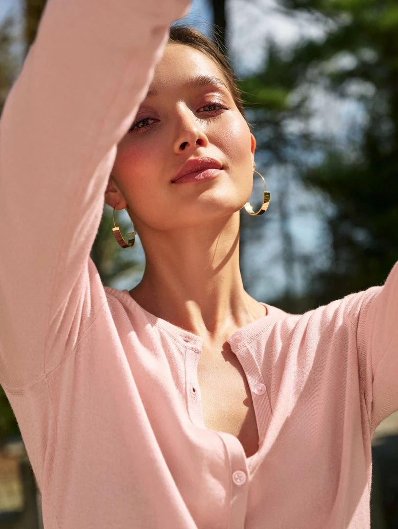 Hot Sale 🔥 White + Warren Celebration Shop Silk Cashmere Button Cardigan 🛒 2 White + Warren Celebration Shop Silk Cashmere Button Cardigan