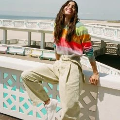 Brand new ๐ White + Warren Cashmere Rainbow Striped Hoodie Best-Sellers ๐ 9 White + Warren Cashmere Rainbow Striped Hoodie Best-Sellers