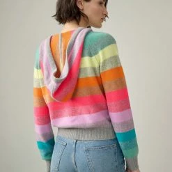 Brand new ๐ White + Warren Cashmere Rainbow Striped Hoodie Best-Sellers ๐ 11 White + Warren Cashmere Rainbow Striped Hoodie Best-Sellers
