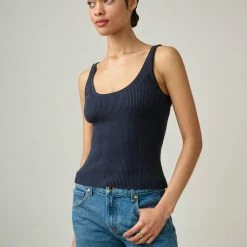 White + Warren Color Shop Cotton Silk Tank