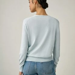 Best Sale ๐ White + Warren Color Shop Cotton Silk V Neck ๐ 9 White + Warren Color Shop Cotton Silk V Neck