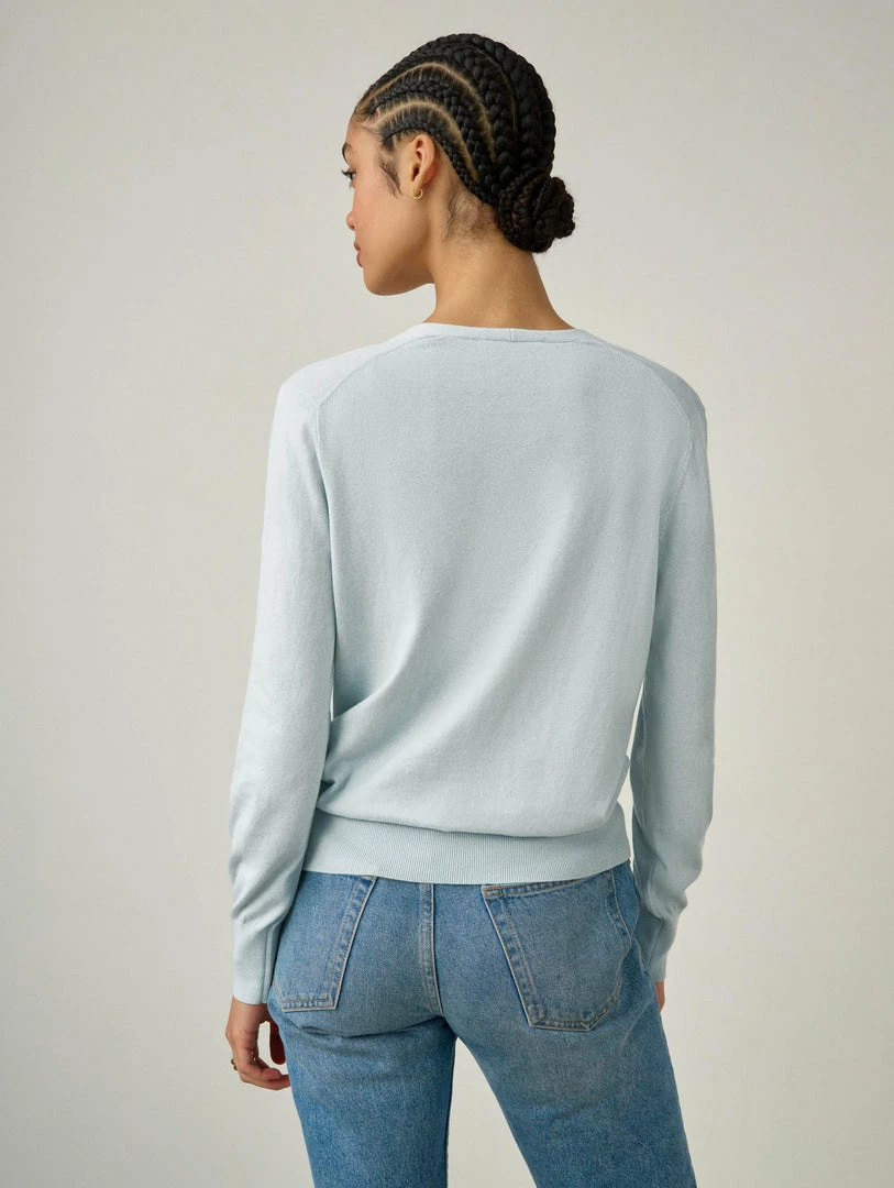 Best Sale ๐ White + Warren Color Shop Cotton Silk V Neck ๐ 5 White + Warren Color Shop Cotton Silk V Neck