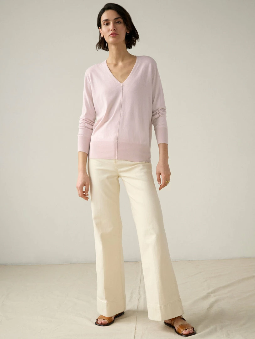 Brand new 👍 White + Warren Cotton Silk V Neck Color Shop 🎉 3 White + Warren Cotton Silk V Neck Color Shop