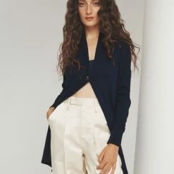 White + Warren Cotton Silk Long Open Cardigan Best-Sellers