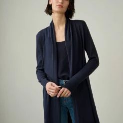 White + Warren Cotton Silk Long Open Cardigan Best-Sellers