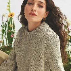 Top 10 ❤️ White + Warren Lofty Cotton High Rib Crewneck Best-Sellers ⭐ 9 White + Warren Lofty Cotton High Rib Crewneck Best-Sellers