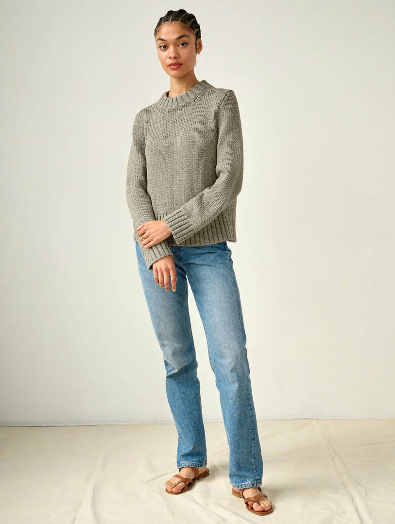 Top 10 ❤️ White + Warren Lofty Cotton High Rib Crewneck Best-Sellers ⭐ 3 White + Warren Lofty Cotton High Rib Crewneck Best-Sellers