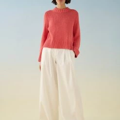 White + Warren Lofty Cotton High Rib Crewneck Best-Sellers