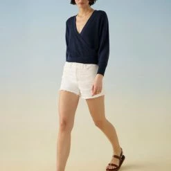 White + Warren Cotton Silk Ribbed Ballet Top Color Shop