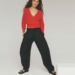 White + Warren Cotton Silk Ribbed Ballet Top Best-Sellers