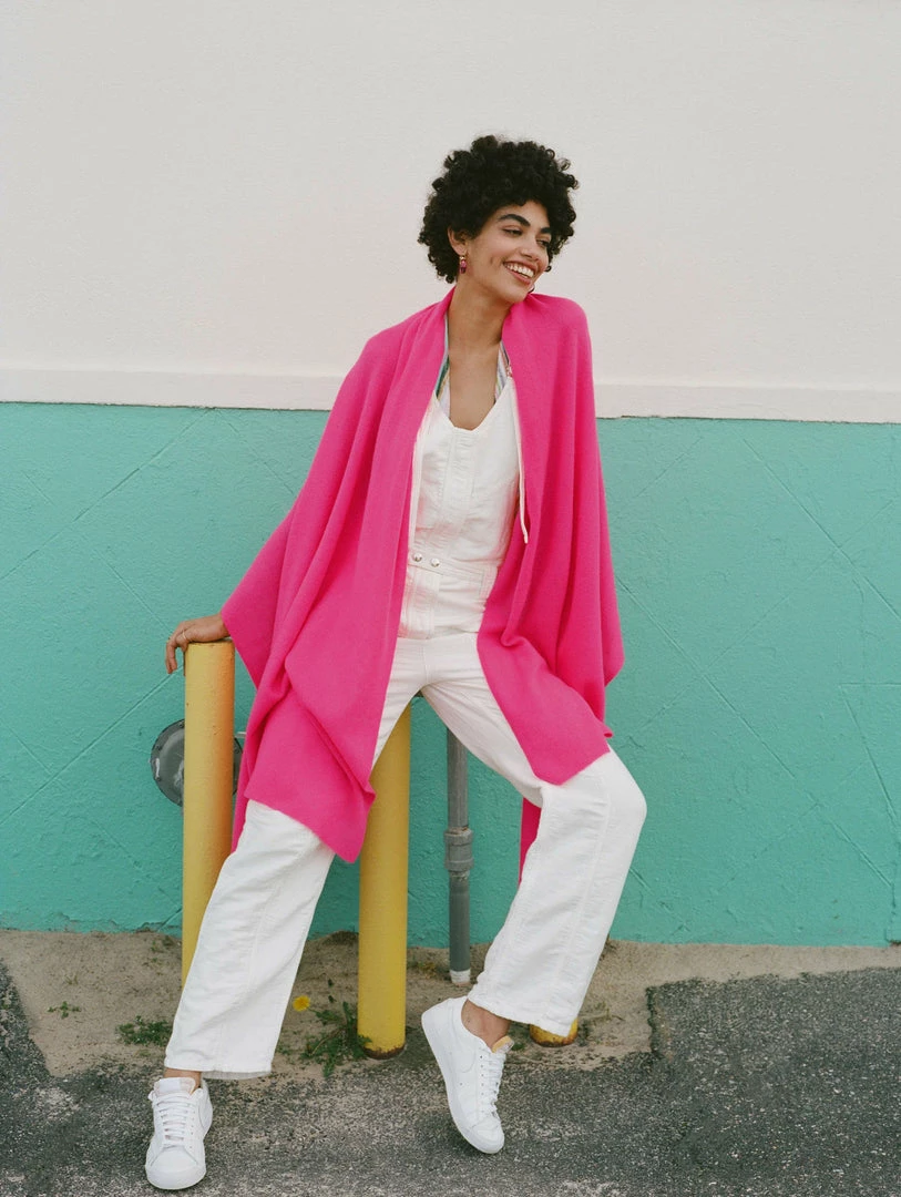 Best Pirce 🥰 White + Warren ☀️ Summer Staples Cashmere Travel Wrap ⌛ 4 White + Warren Summer Staples Cashmere Travel Wrap