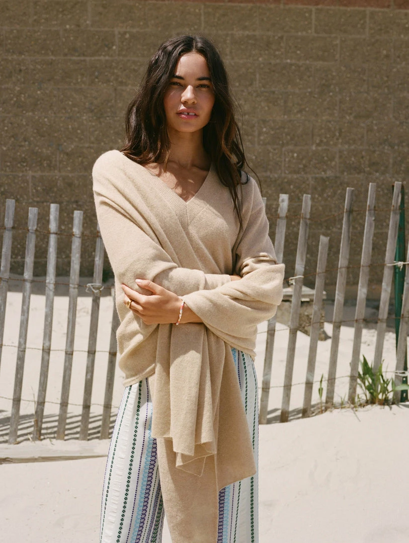 Brand new ⌛ White + Warren Best-Sellers Cashmere Travel Wrap ✔️ 2 White + Warren Best-Sellers Cashmere Travel Wrap