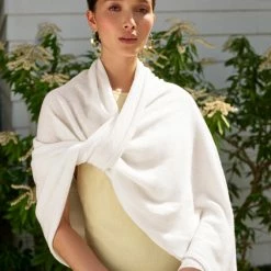 White + Warren Cashmere Travel Wrap